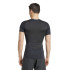 Camiseta Fitness adidas Homem by Techfit Compression Training Preto