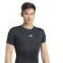 Camiseta Fitness adidas Homem by Techfit Compression Training Preto