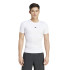 Camiseta Fitness adidas Homem por Techfit Compression Training White