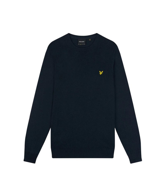 Moletom Camisola de algodão merino Lyle & Scott...