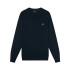 Moletom Camisola de algodão merino Lyle & Scott Azul