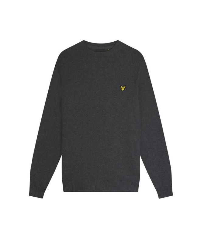 Moletom Camisola de algodão merino Lyle & Scott...
