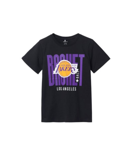 Camiseta Nomear o nome do mnald Nba Ous Preto Infantil