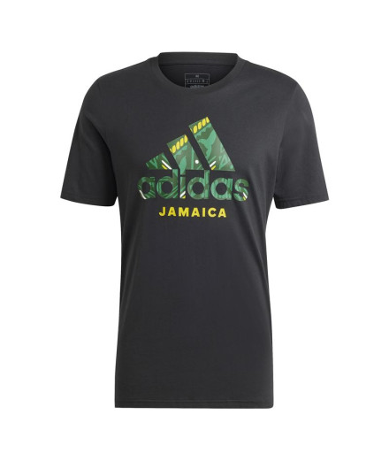Camiseta Futebol adidas Homem de Jamaica Gráfico sazonal...