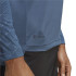 Camiseta adidas Homem multi Half Zip Ls Hiking Ls Blue