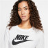 Camiseta Nike Essential Futura branco Mulher