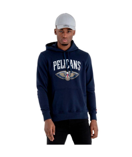 Moletom New Era NBA Regular New Orleans Pelicans Cinzento...