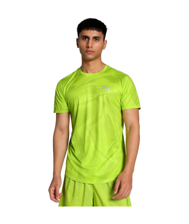 Camiseta Running por Puma Run Favorite AOP Lima...