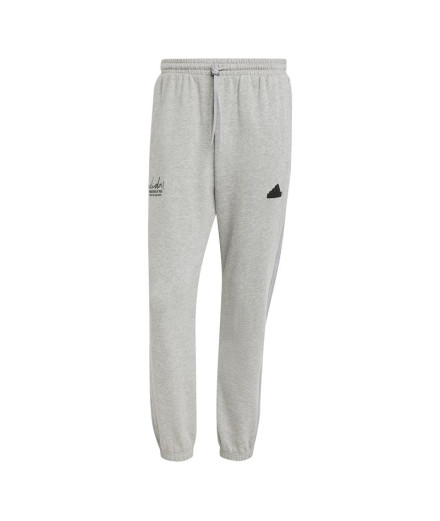Calça adidas French Terry Homem Marca Love Grey