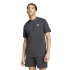 Camiseta adidas Homem Essenciais sazonais Melange Preto