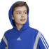 Moletom adidas Infantil Casaco com capuz colorido azul