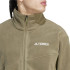 Polar Montanha adidas Homem by Terrex Multi Full Zip Fleece Verde azeitona