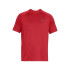Camiseta Fitness Under Armour Homem da UA Tech 2.0 SS Vermelho