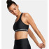 Sutiã esportivo Fitness Under Armour Mulher de Crossback Mid Preto