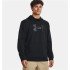 Moletom Fitness Under Armour Homem de Fleece Big Logo Hd Preto