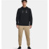 Moletom Fitness Under Armour Homem de Fleece Big Logo Hd Preto