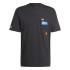Camiseta adidas Homem Remoji Pocket Graphic Preto