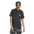 Camiseta adidas Homem Remoji Pocket Graphic Preto