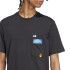 Camiseta adidas Homem Remoji Pocket Graphic Preto