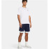 Calça Fitness Under Armour Homem from Calções com a marca da palavra em tecido Azul