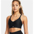 Sutiã esportivo Fitness Under Armour Mulher de Infinity Low 2.0 Preto