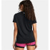 Camiseta Fitness Under Armour Mulher from Tech SSV- Preto sólido