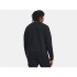 Camiseta Fitness Under Armour Homem by Rival Fleece Crew Preto