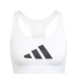 Sutiã esportivo Fitness adidas Mulher por Powerreact Big Logo Graphic Branco