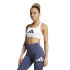 Sutiã esportivo Fitness adidas Mulher por Powerreact Big Logo Graphic Branco