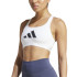 Sutiã esportivo Fitness adidas Mulher por Powerreact Big Logo Graphic Branco