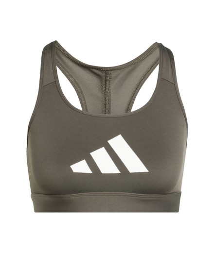 Sutiã esportivo adidas Mulher Powerreact Big Logo Graphic...