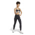 Sutiã esportivo Fitness adidas Mulher by Aeroreact Big Logo Graphic Preto