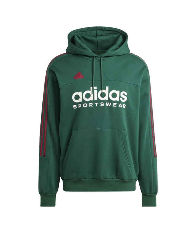 Moletom adidas Pack Homem Casaco com capuz Tiro...