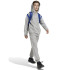 Moletom adidas Infantil Colorblock cinzento