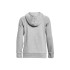 Moletom Fitness Under Armour Mulher by Rival Fleece Big Logo Cinzento