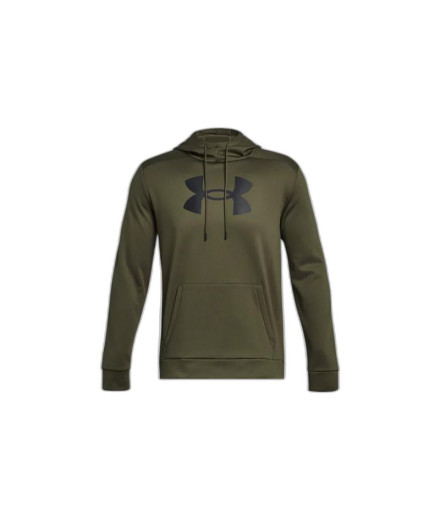 Moletom Fitness Under Armour Homem por Fleece Big Logo Green