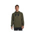 Moletom Fitness Under Armour Homem por Fleece Big Logo Green