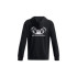 Moletom Fitness Under Armour Homem de Rival Flc Txtr Cg Preto