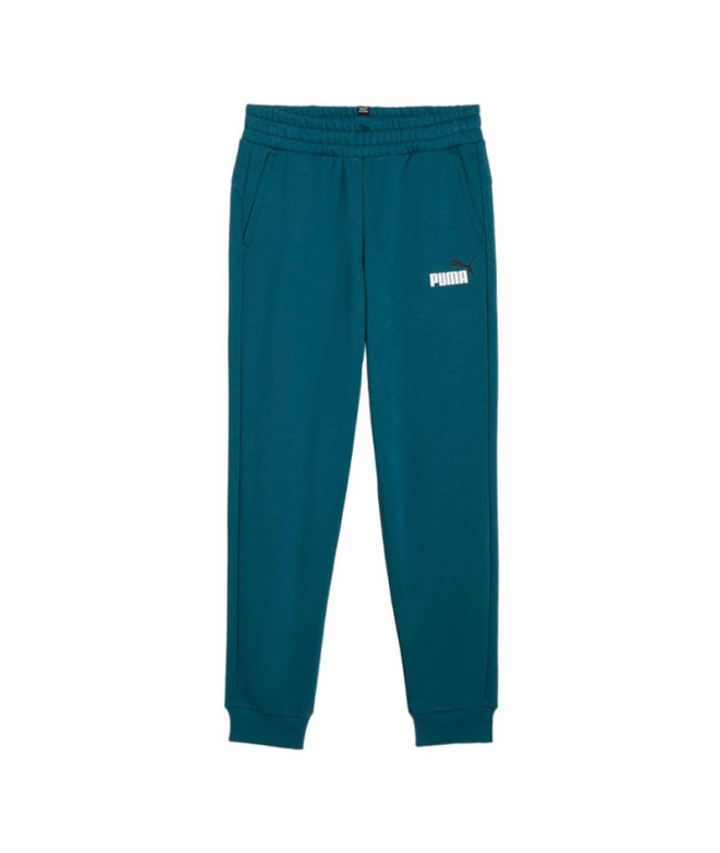 Calça Menino Puma Essentials+ 2 Col Logo Fl Cl...