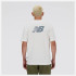 Camiseta New Balance Homem Sport Essentials Logo Branco