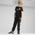 Camiseta Menino Puma Essentials+ 2 Col Logo Preto