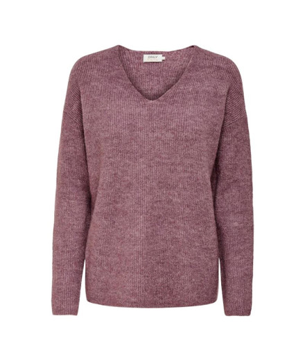 Moletom Only Onlcamilla Rosa Brown Mulher