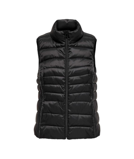 Casaco Only colete acolchoado preto newclaire Mulher