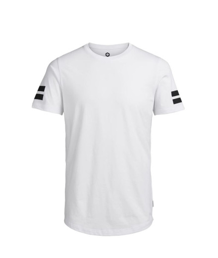Camiseta Jack e Jones Jcoboro Branco Homem
