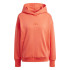 Moletom adidas Mulher Camisola com capuz All Szn Fleece Loose Vermelha