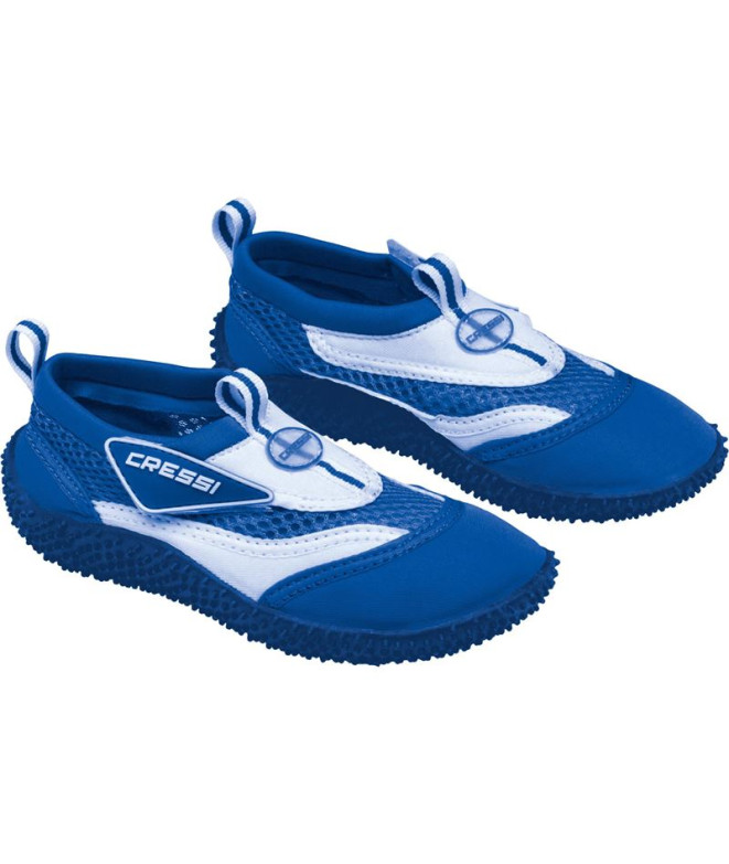 Cangrejeiras Cressi Coral Infantil Azul/Branco