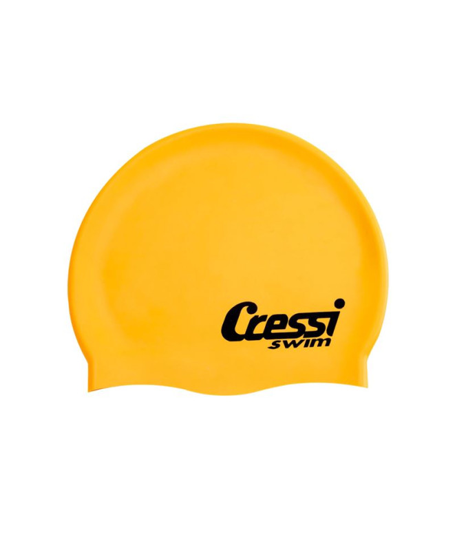 Boné de natação Cressi Silicone Amarelo