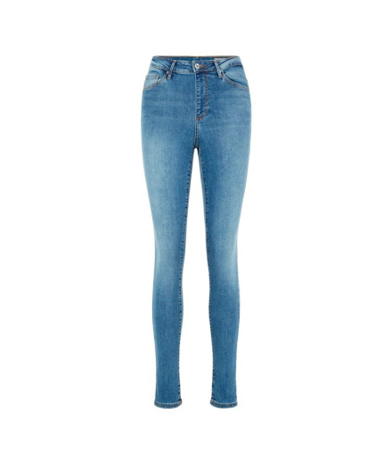 Calça Vero Moda sophia Hwkinny Jeans Lt Bl Light Blue...