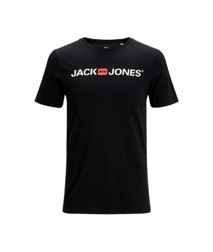 Camiseta Jack and Jones ecorp Old Logo Preto Homem