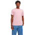 Camiseta Jack and Jones eorganic Basic O-Neck Rosa Néctar Homem